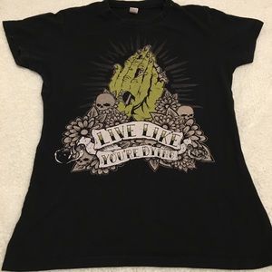 Punk/Rockabilly Tattoo style Graphic Tee